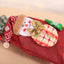 Christmas decoration gift bag, children's linen bundle mouth apple bag, candy biscuit bag, Christmas gift bag - Korvel