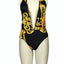 Printed Plunge One-Piece and Cover Up Swim Set - Korvel
