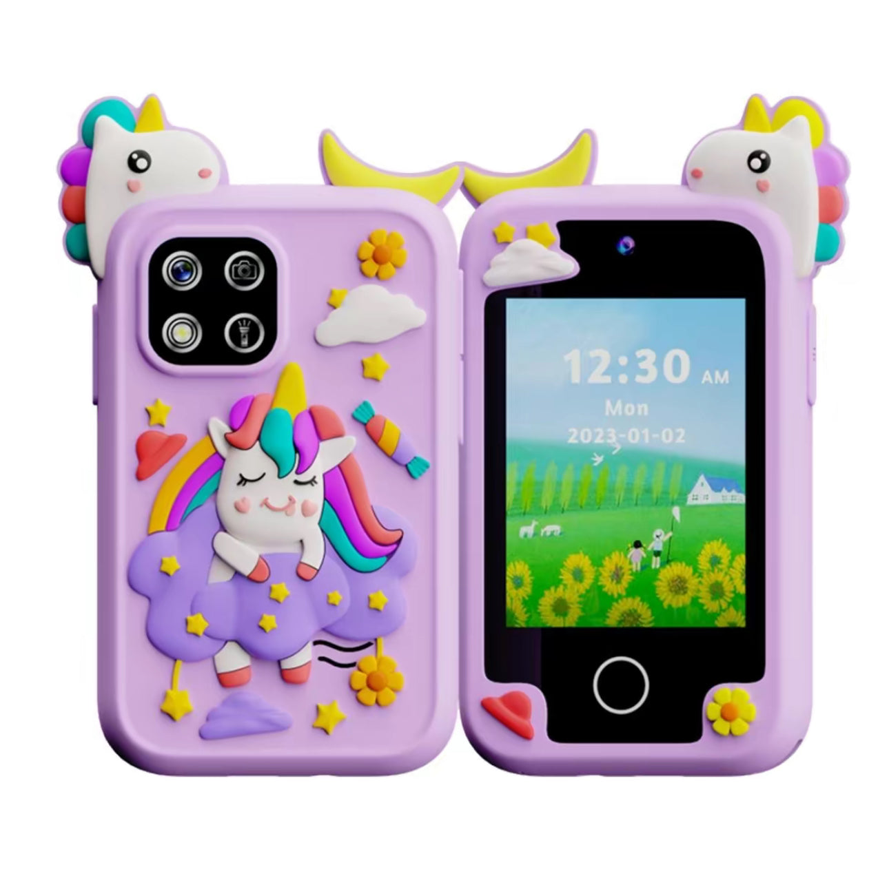 SmartyJoy Kids Phone - Educational Touchscreen Toy