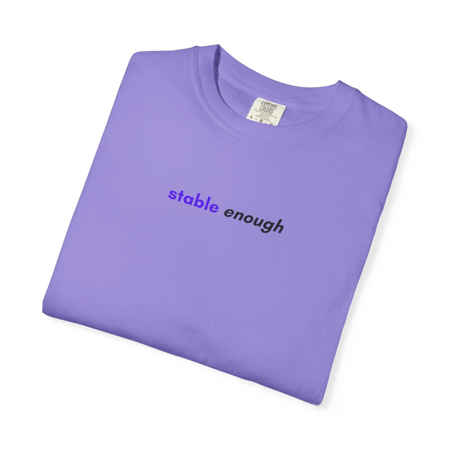Camiseta de Conciencia sobre la Epilepsia Stable Enough