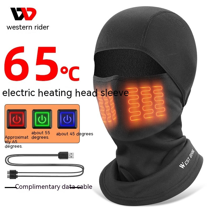Premium Electric Heating Hood for Winter Cycling