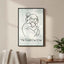 L'impression sur toile Chat Le Monde Peut Attendre