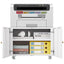 Office furniture Copier Cabinet white mobile pedestal file Printer Stand - Korvel