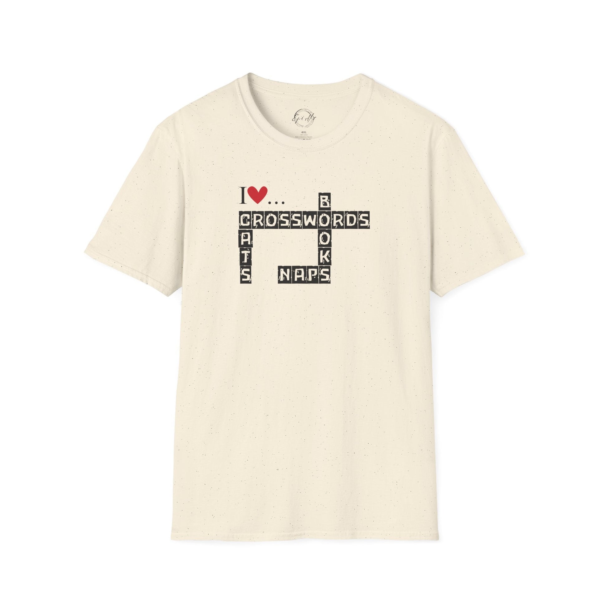 Purrfectly Cozy Crosswords Unisex T-Shirt - Korvel
