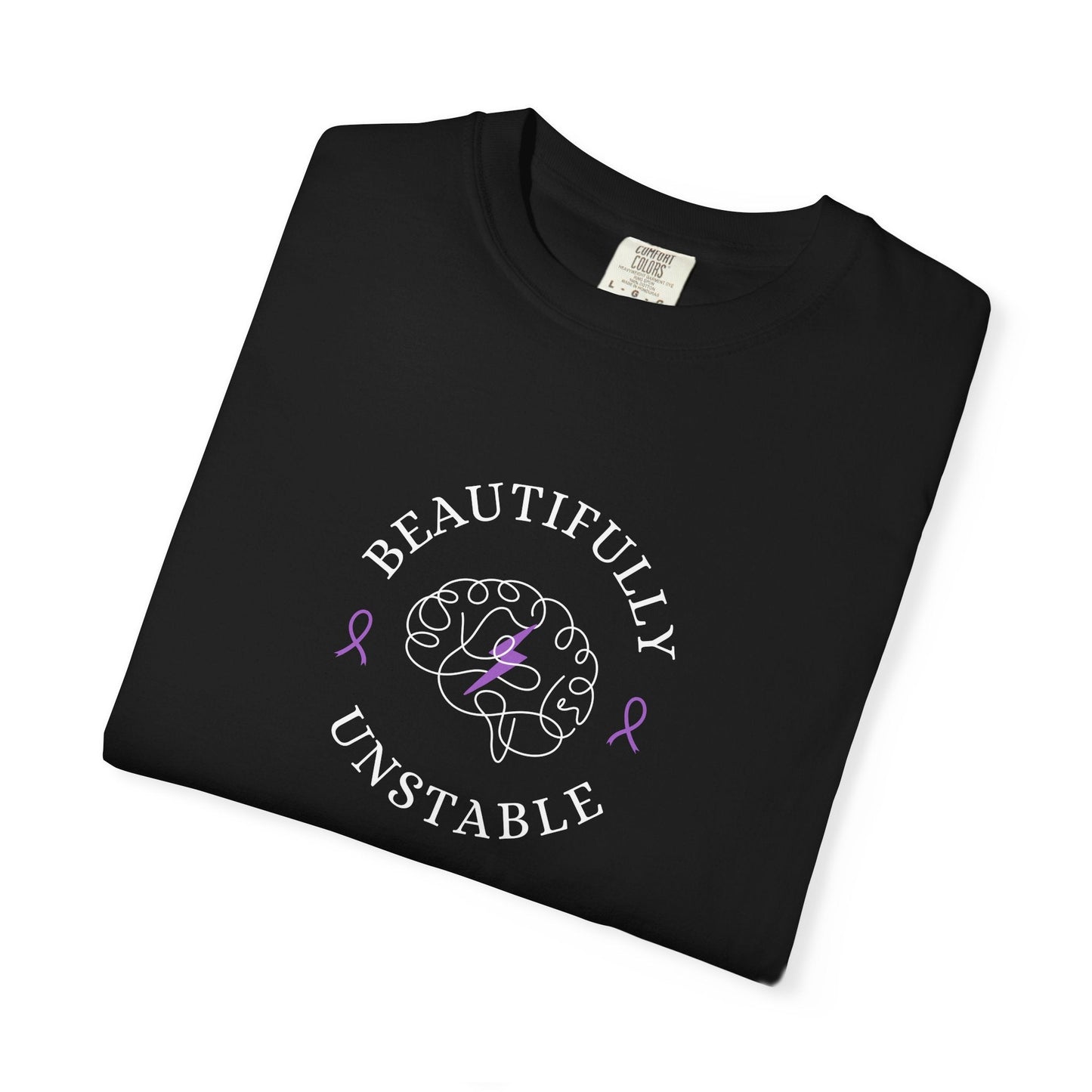 Beautifully Unstable Unisex T-Shirt – Epilepsy Awareness