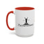 Purrseverance Accent Coffee Mug - Stylish & Functional