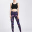 Printed Active High Waist Leggings - Korvel
