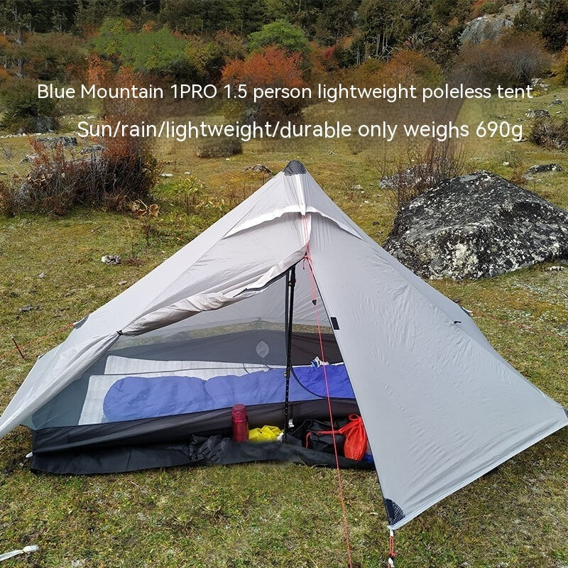 Tente de camping sans tige imperméable