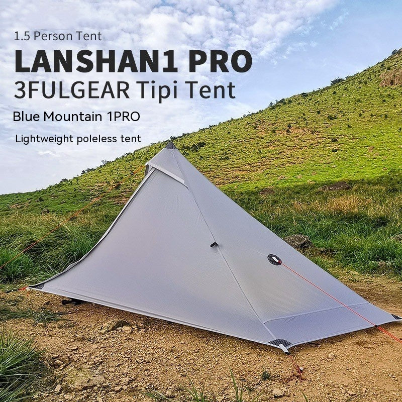 Tente de camping sans tige imperméable