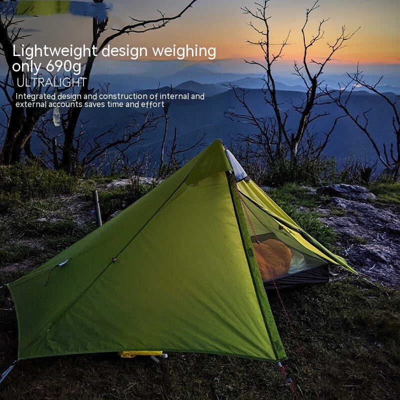 Tente de camping sans tige imperméable