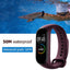 Chinese Version Xiaomi Mi Band 4 5ATM Heart Rate Smart Wristband (Wine Red) - Korvel