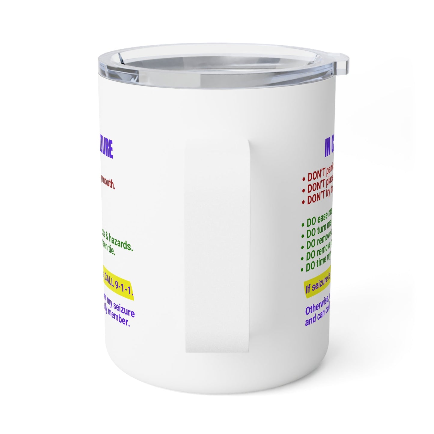 Premium Insulated Coffee Mug - 10oz