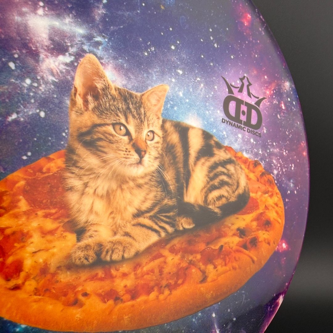 Fuzion Justice - DyeMax - Space Kitty Pizza Disc Golf Disc
