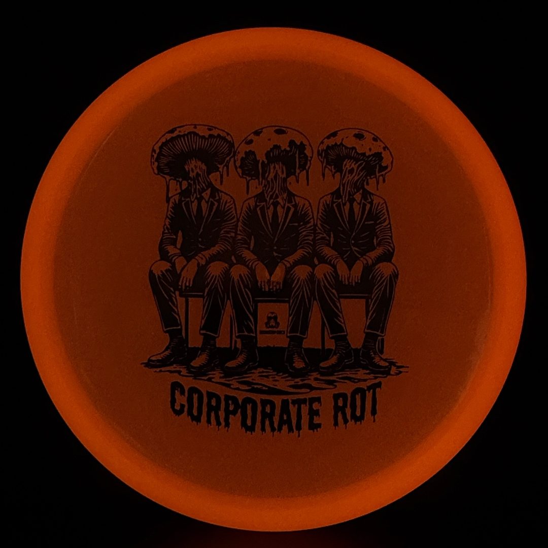 Glow Isolation Rot - Premium Disc Golf Putter