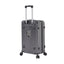 Luggage Set 4 pcs (20"/24"/29"/Travel Bag), PC+ABS Durable Lightweight Luggage with Collapsible Cup Holder, TSA Lock, Gray - Korvel