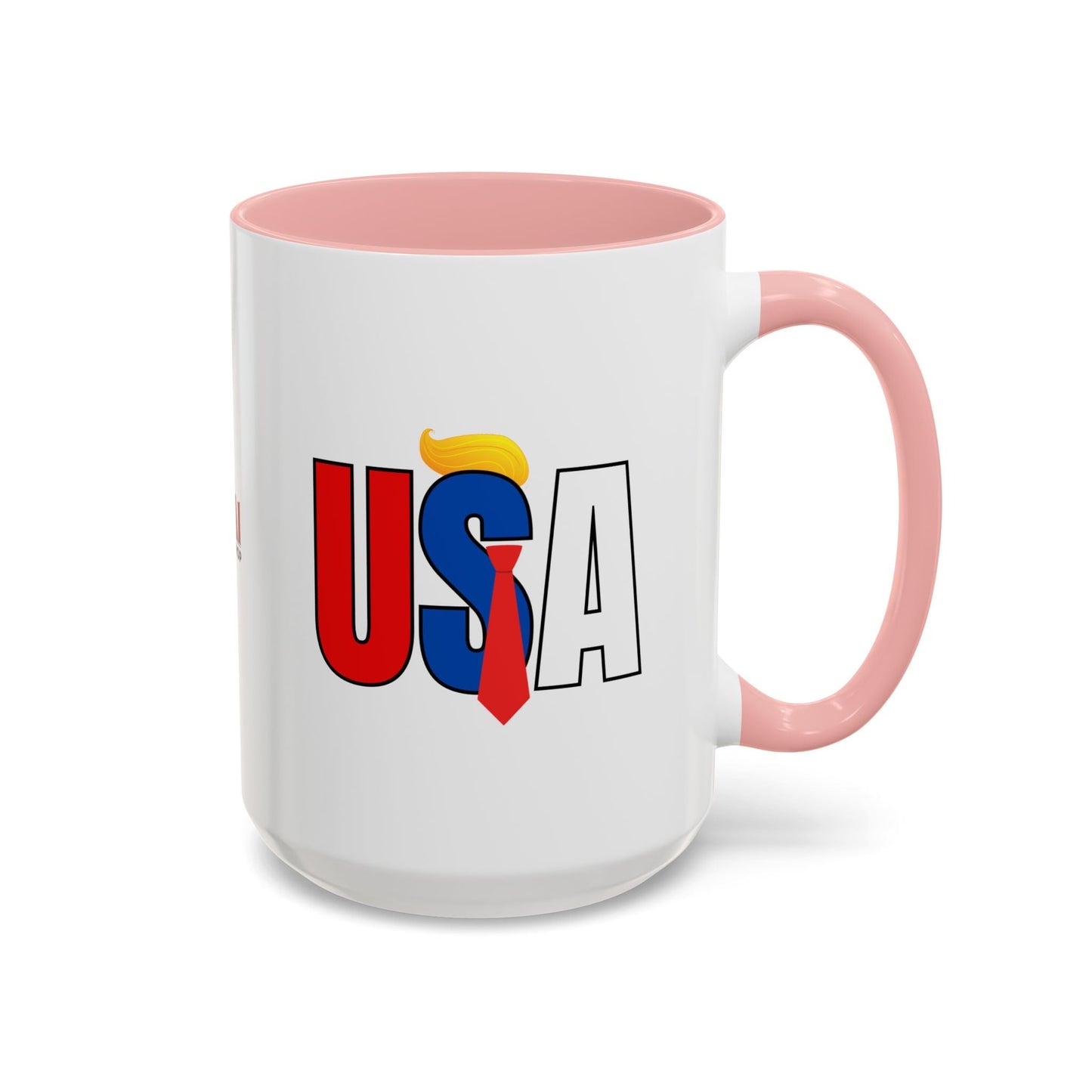 Taza de café con acento vibrante de EE. UU.
