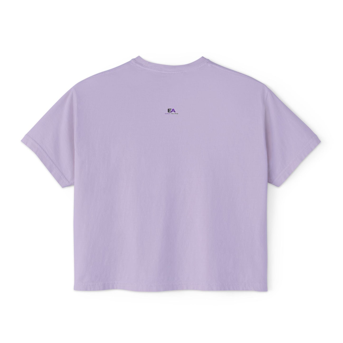 T-shirt Boxy Cropped Chat Observateur Juge Reposant