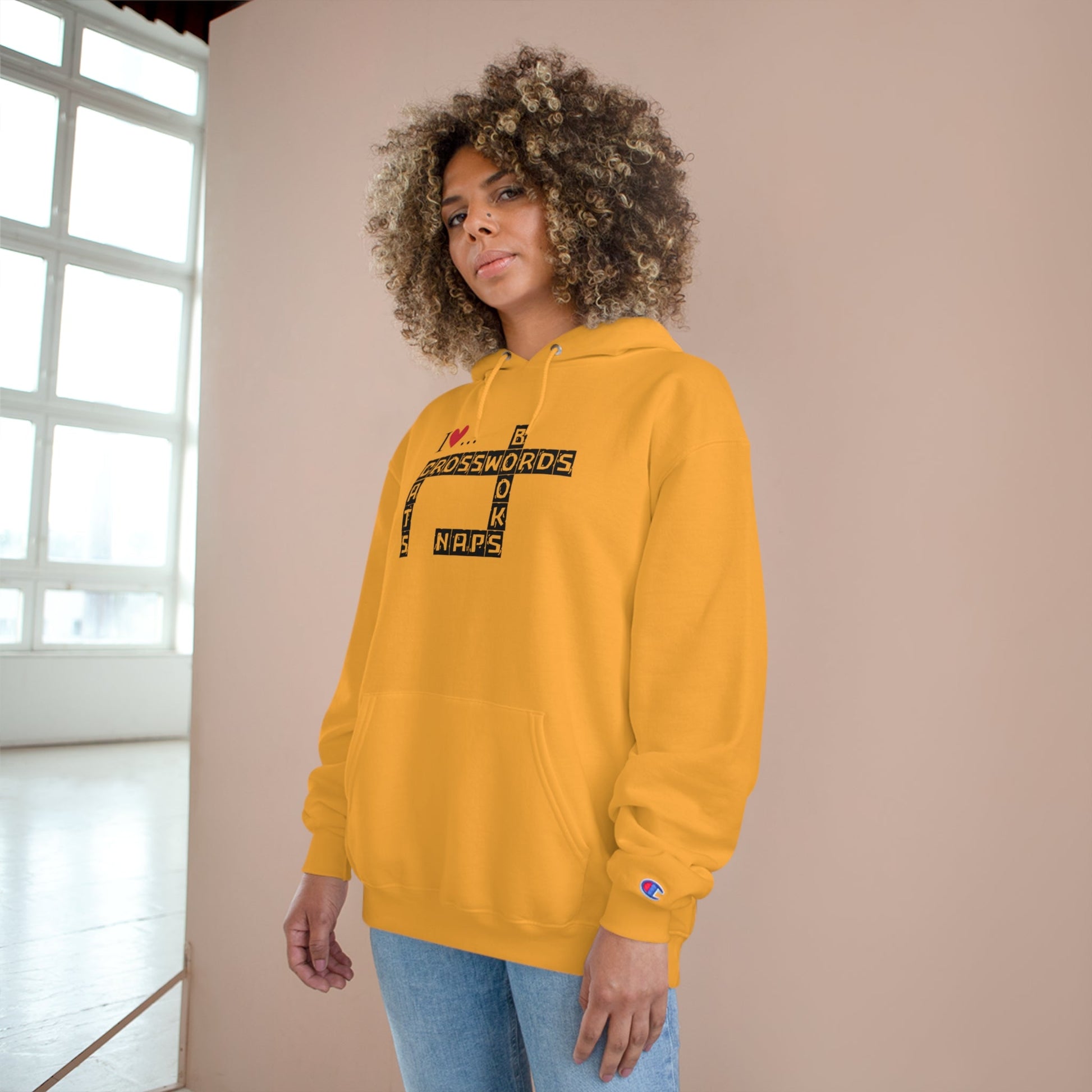 Cozy Crosswords & Cats Hoodie for Cat Lovers - Korvel