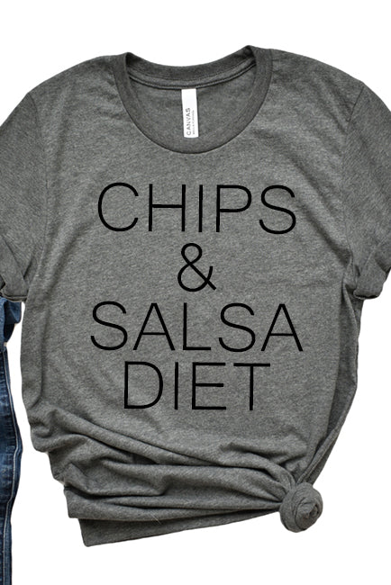 Chips & Salsa Diet 1731 T-Shirt