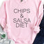Chips & Salsa Diet Unisex Sweatshirt