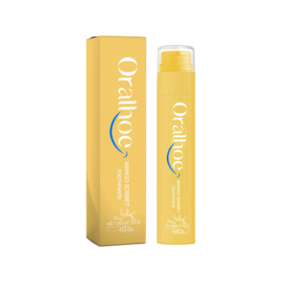 Mango Sorbet Toothpaste for Fresh Breath and Bright Teeth