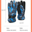 Gants de ski en velours épais pour enfants
