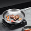 German uncoated pure titanium frying pan with fish - scale hammer pattern. Non - stick, ideal for household steak frying, a piec - Korvel
