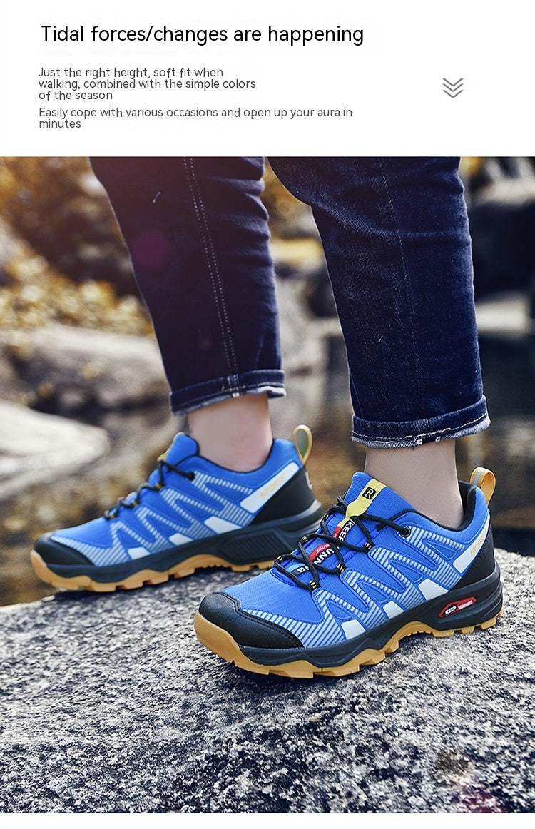 Zapatos deportivos casuales de moda para hombres de tallas grandes para actividades al aire libre