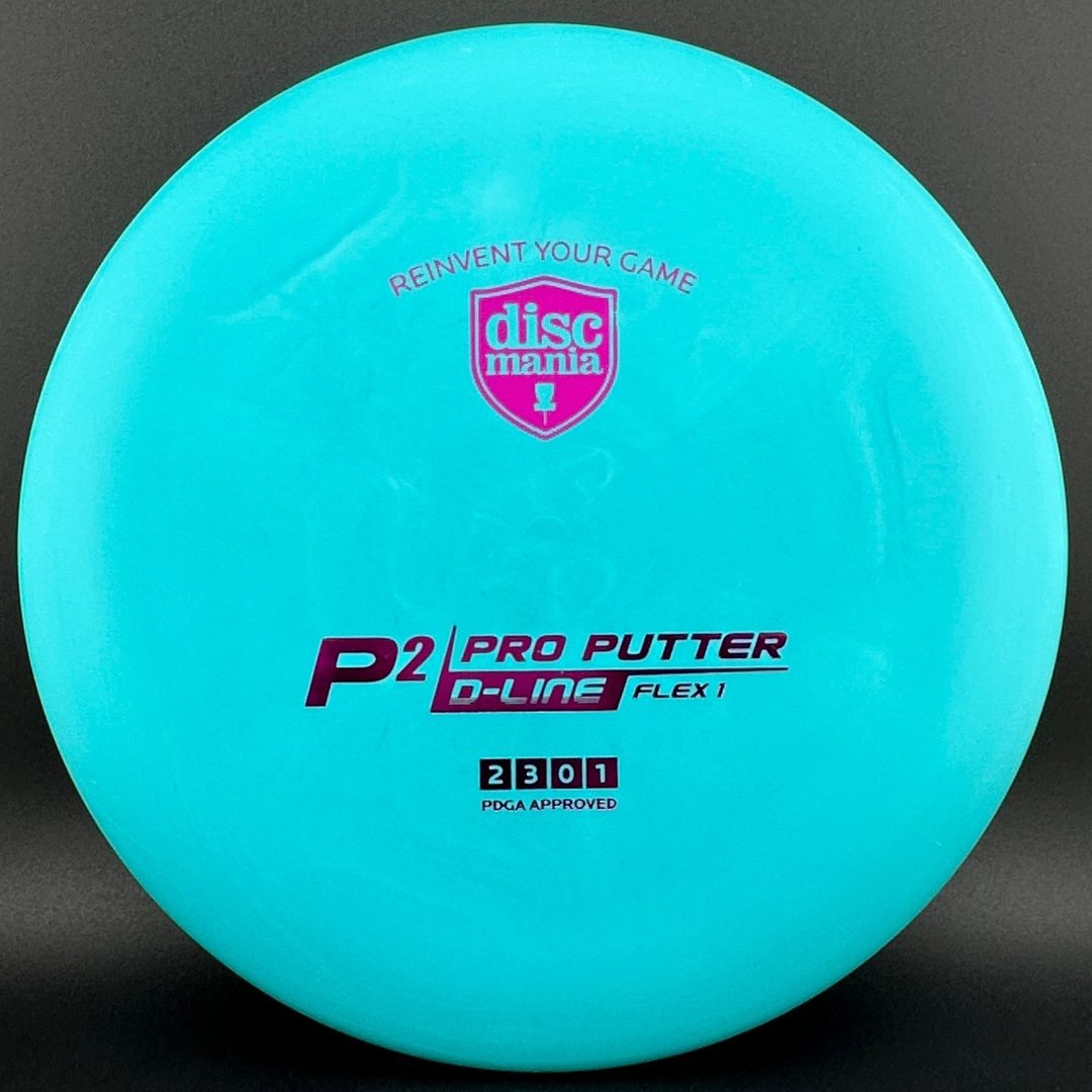 D-Line P2 Putter de Disc Golf - Flex 1