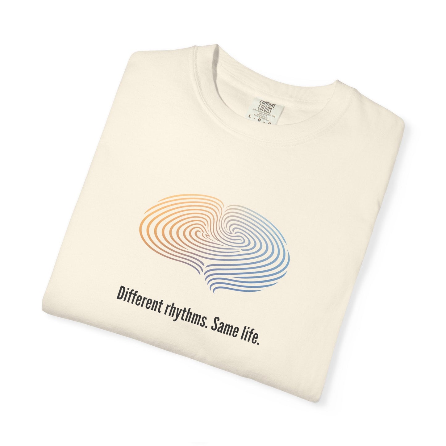 Different Rhythms. Same Life. Unisex T-Shirt