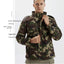 Chaqueta Deportiva de Camuflaje de Forro Polar Impermeable para Hombre