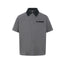 Men's Casual Short Sleeved Shirt with Contrasting Collar