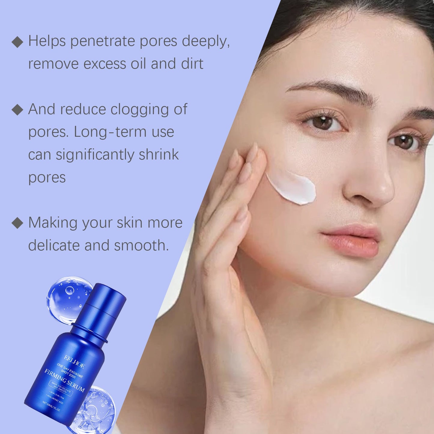 Firming Essence Moisturizing Balance Water Oil Delicate Pores Delicate Skin Anti-Wrinkle Moisturizing Nourish - Korvel