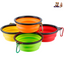 GBruno 4Pcs Cuencos de Silicona Colapsables para Perros
