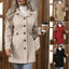 Elegant Mid-Length Woolen Coat for Women