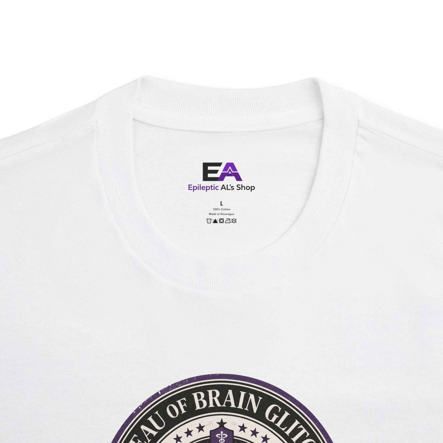 Camiseta Bureau of Brain Glitches – Camiseta de Concienciación sobre la Epilepsia
