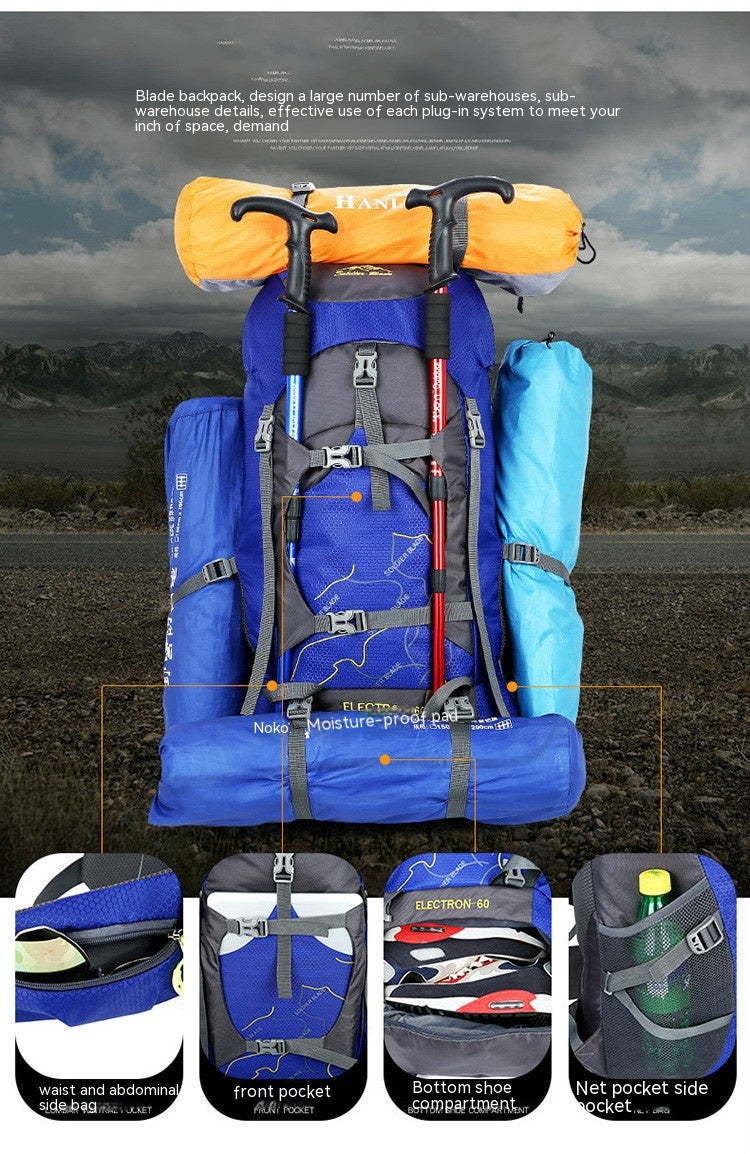 Sac à dos de grande capacité pour les aventures en plein air