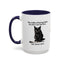Charming Cat-Themed Accent Coffee Mug (11oz & 15oz) - Korvel