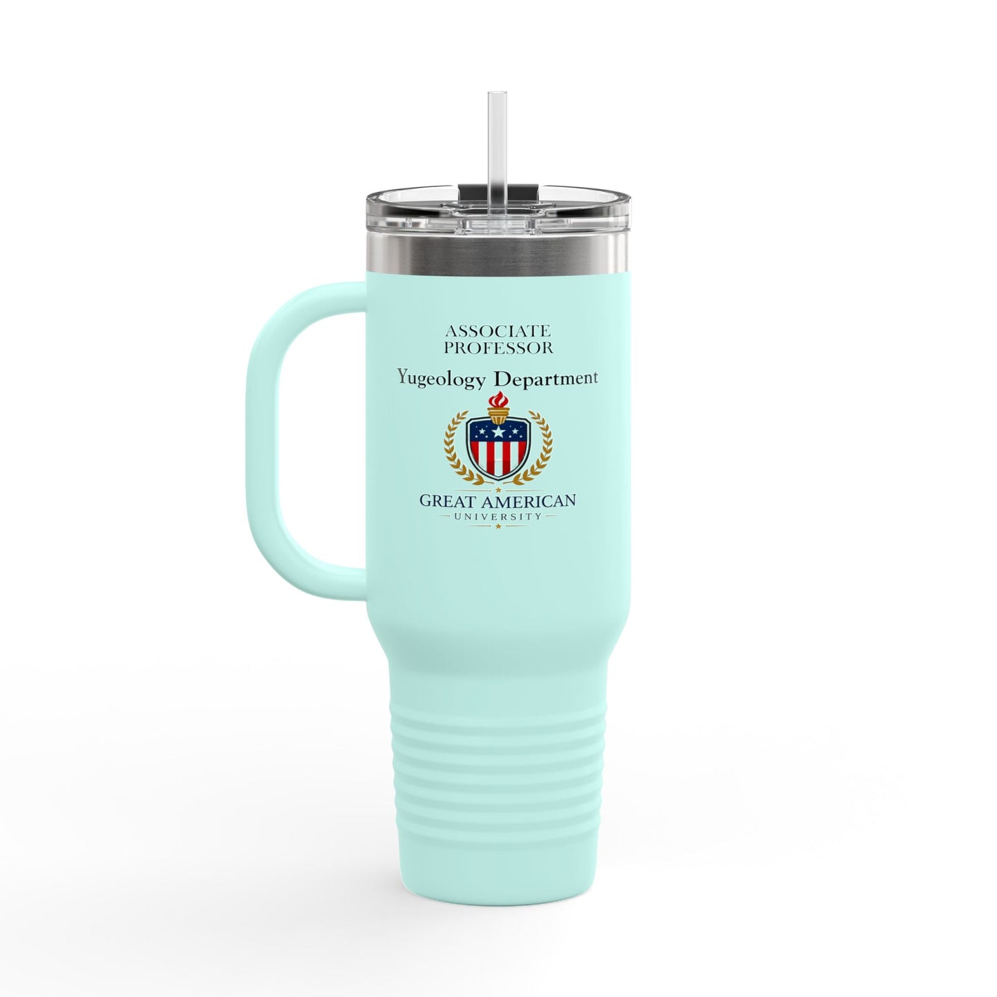 40oz Associate Professor Yugeology Tumbler | Political Parody