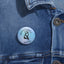 Impeccably Aloof Pinback Button