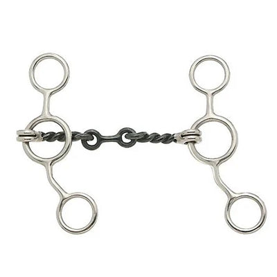 Junior Cow Horse Dogbone Bit by Kelly Silver Star - Korvel