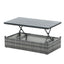 Patio Furniture, Outdoor Furniture, Seasonal PE Wicker Furniture,5 Set Wicker Furniture With Plywood Coffee Table - Korvel