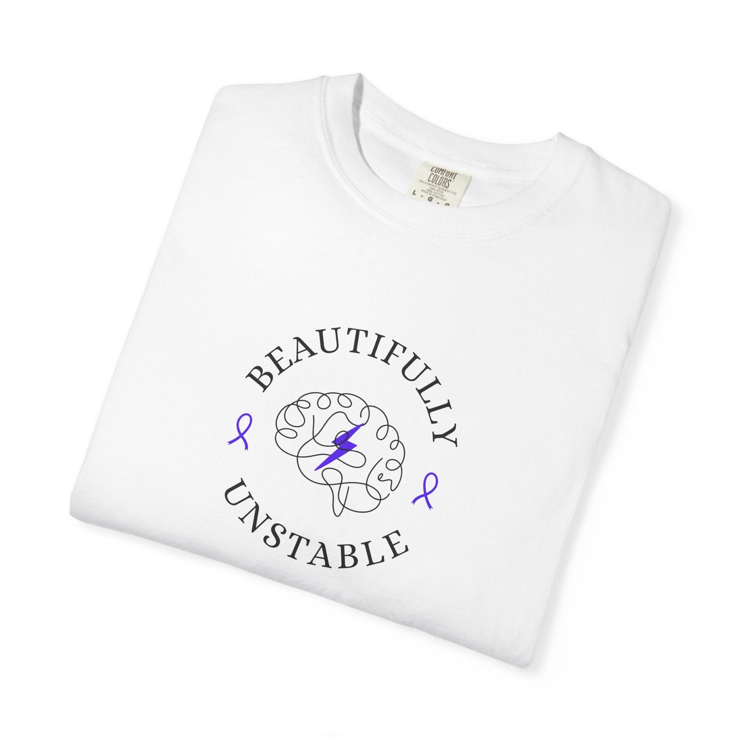 Beautifully Unstable Unisex T-Shirt – Epilepsy Awareness