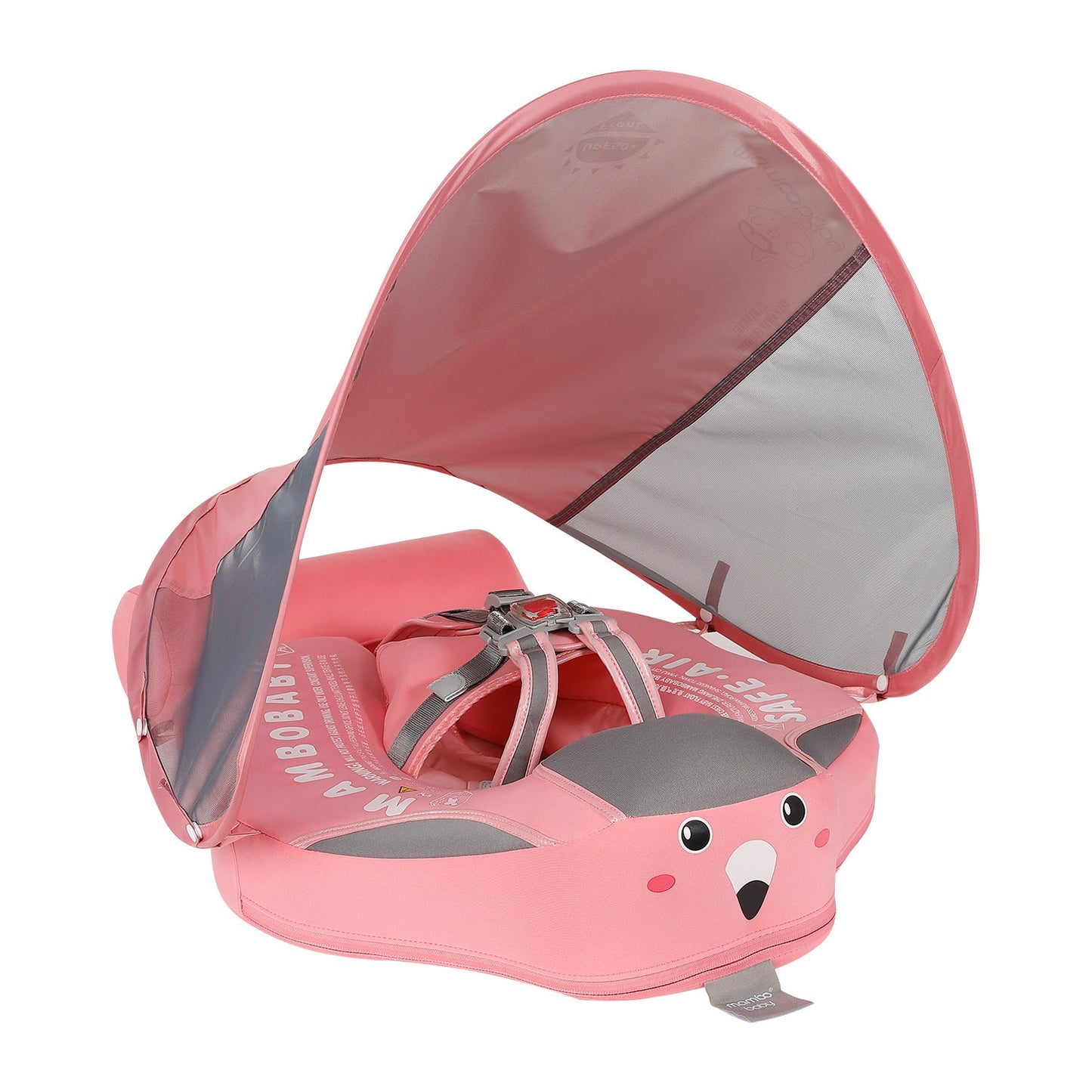 Mambobaby Non-Inflatable Baby Swim Float with Foot Cushion