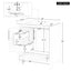 30" Bathroom Vanity with Sink, Multi-functional Bathroom Cabinet with Doors and Drawers, Solid Frame and MDF Board, Grey - Korvel