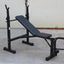 Olympic Weight Bench Bench Press Set with Squat Rack and Bench for Home Gym Full-Body Workout - Korvel