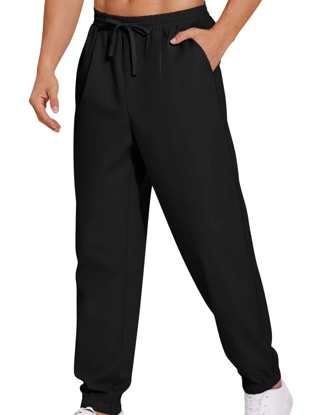 Pantalones Jogger de Talla Grande para Hombre con Cintura Ajustable