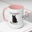 Charming Cat-Themed Accent Coffee Mug (11oz & 15oz) - Korvel