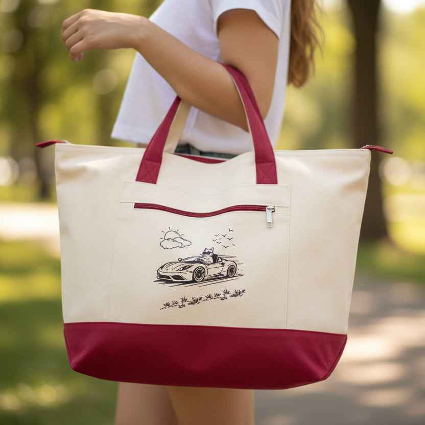 Wander Road Heavyweight Canvas Tote Bag