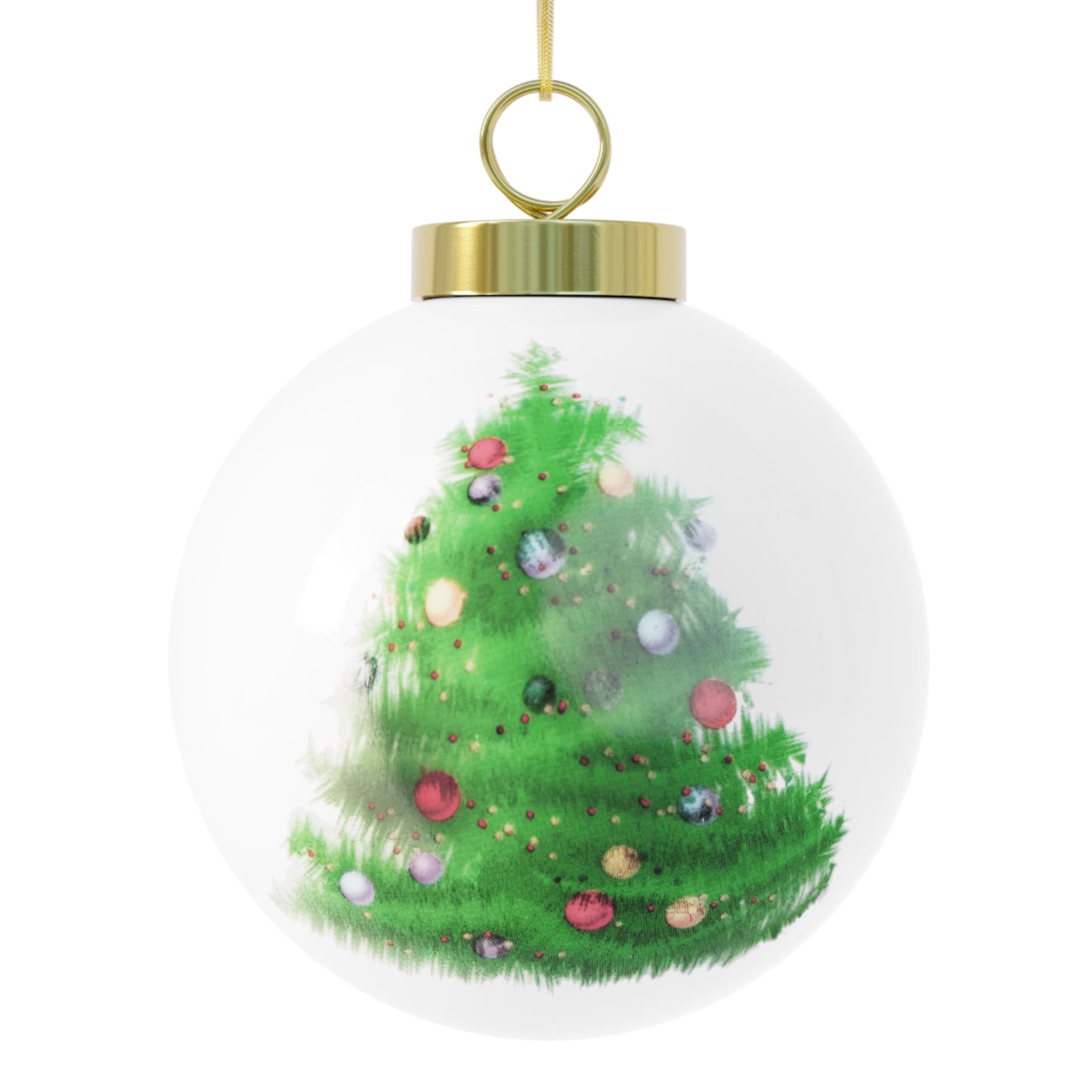 Ornement en forme de boule Dashing Through the No